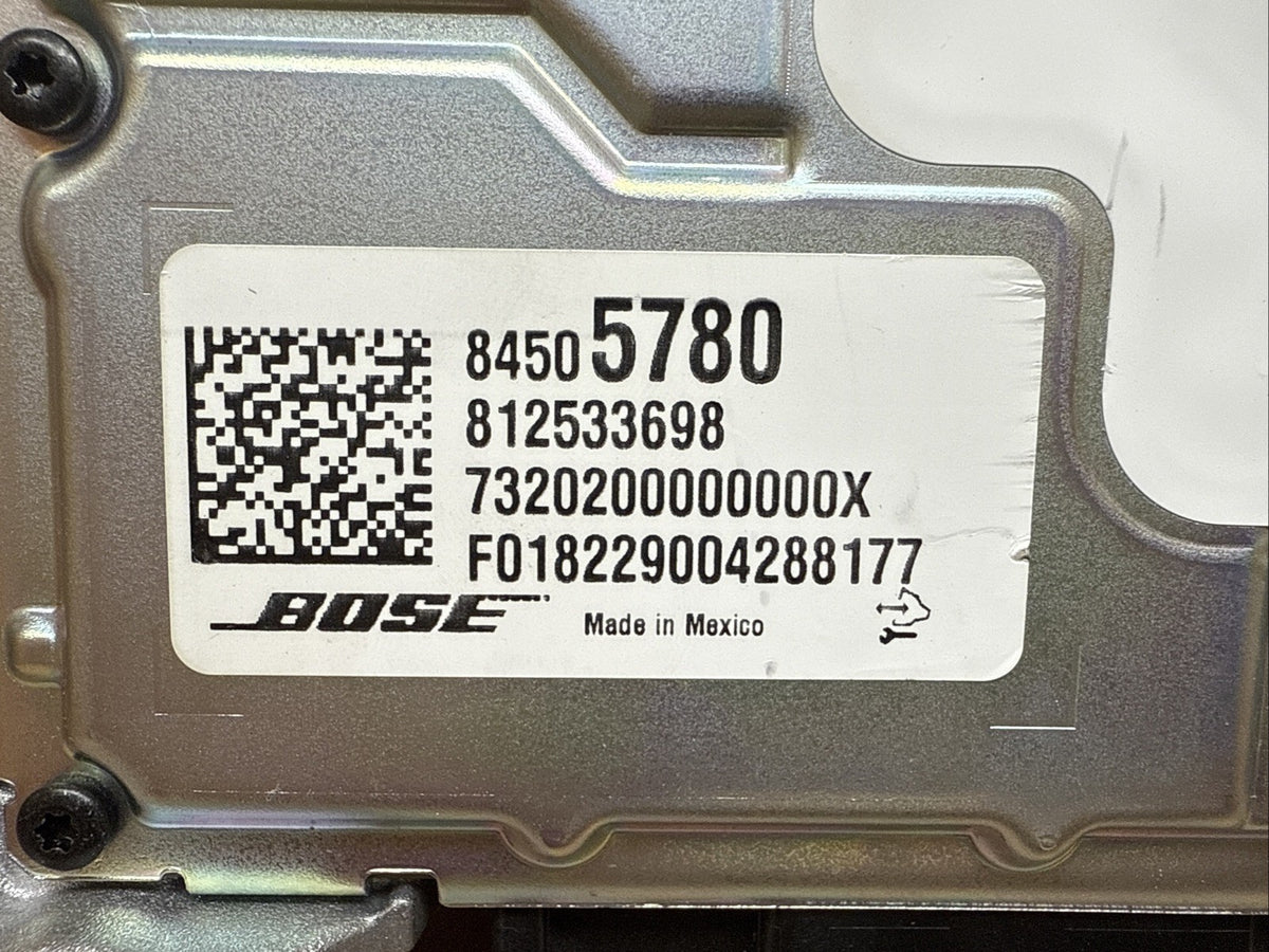 2017 2019 Cadillac CTS Bose Radio Audio Amplifier Amp 845057801