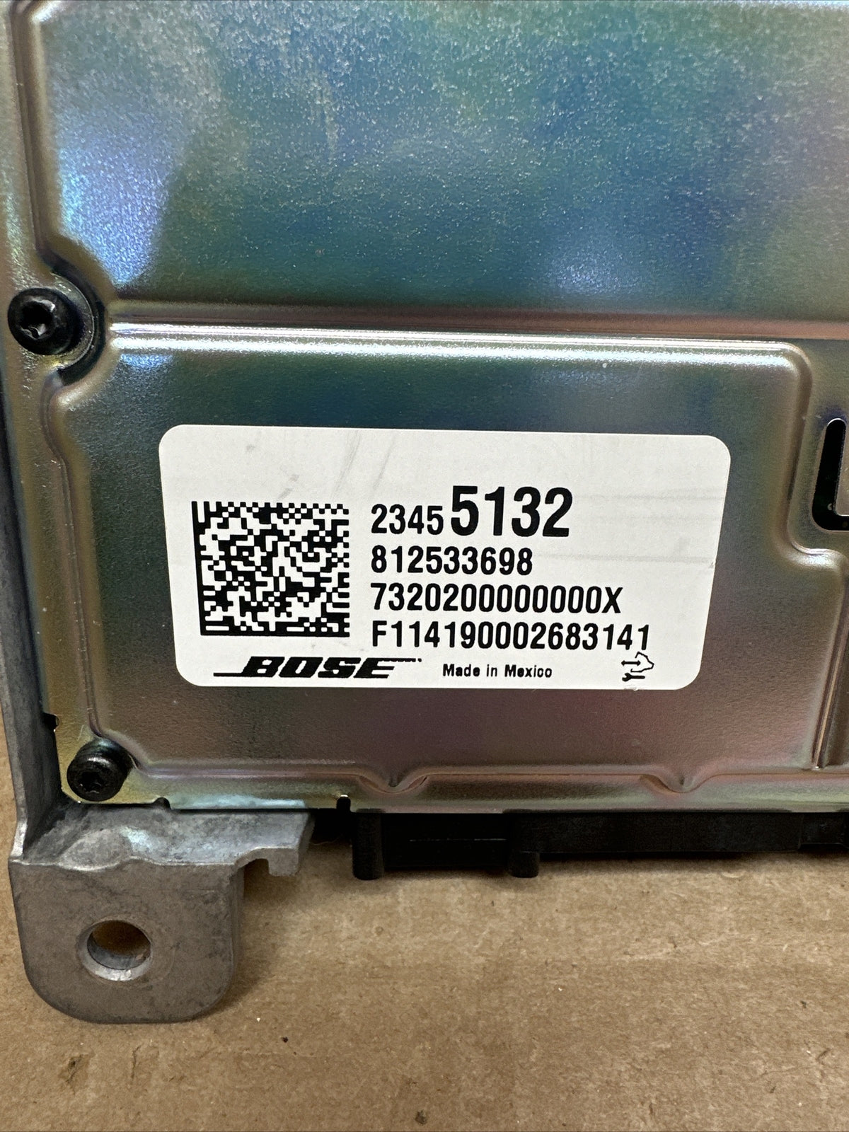 2015   2019 CHEVROLET TAHOE SUBURBAN BOSE AUDIO RADIO AMP AMPLIFIER 23455132 OEM2