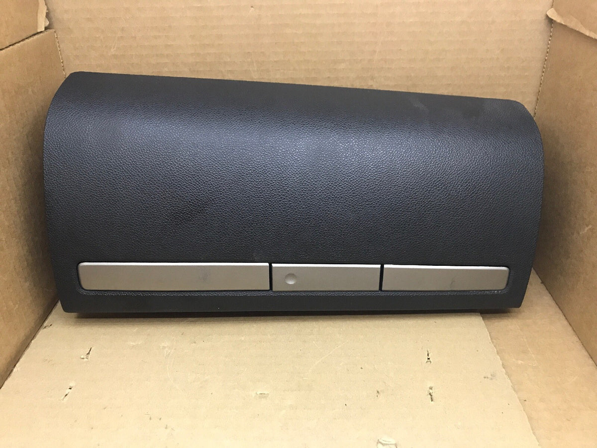 07 08 09 10 11 12 13 Silverado Sierra Upper Glove Box Black & Silver Dash Tray0