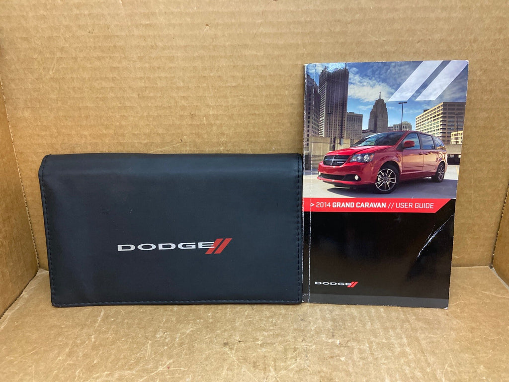 2014 14 Dodge Grand Caravan Owner's Owners Owner Manual Book Guide Set Case OEM0