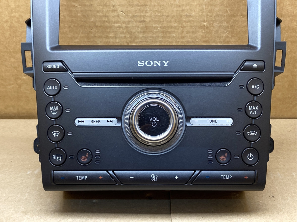 17 18 Fusion Temperature Climate Sony Radio Control Bezel Panel HS7T 18E245 DGC3