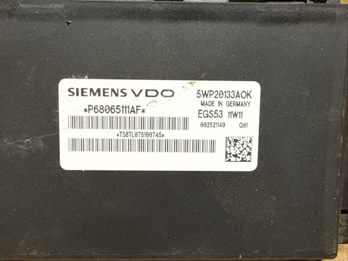 2011 2012 Dodge Charger Transmission Control Module OEM P68065111AF 68065111AF1