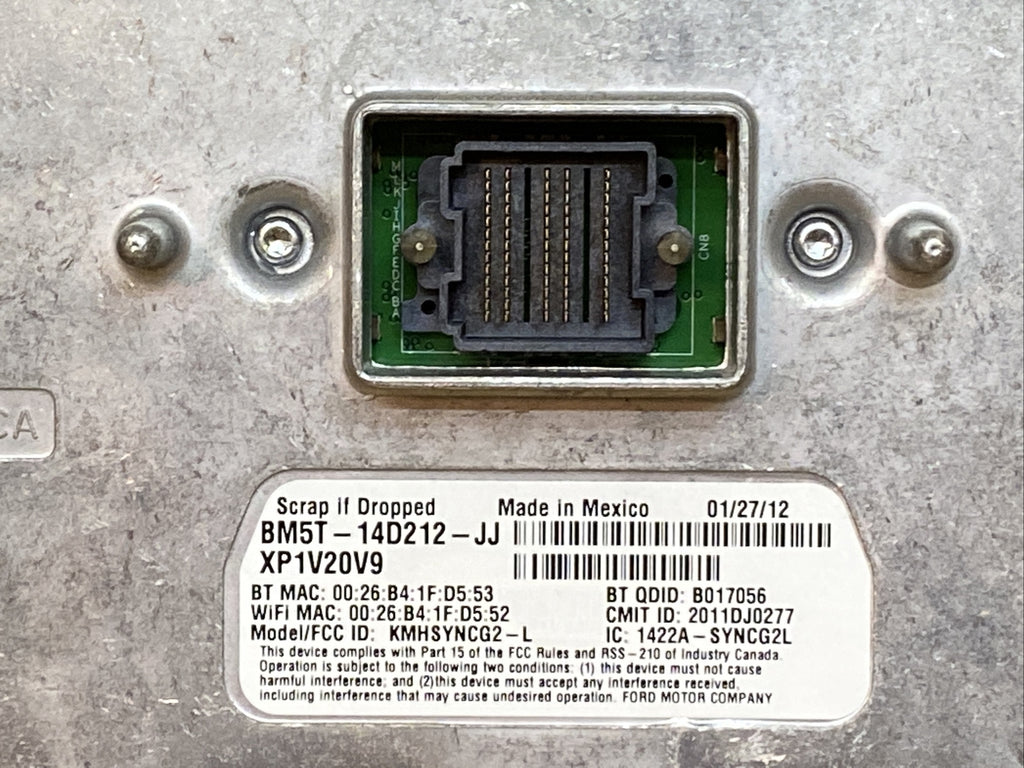 2011 2016 Ford Sync APIM Module BM5T 14D212 JJ CT4T 14F239 AB3