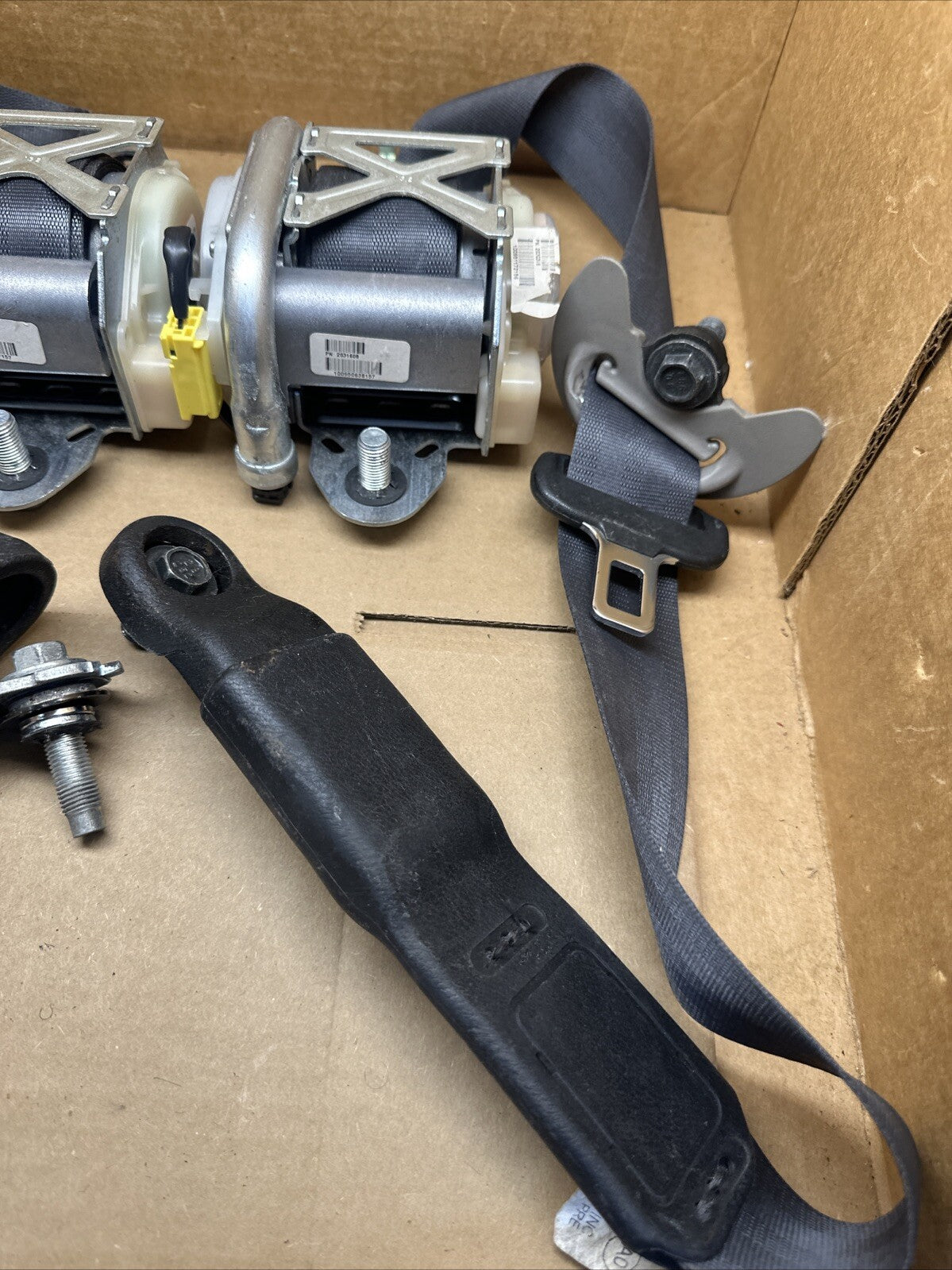 2008 2012 Accord Left Right Coupe Seat Belt Seatbelt Retractor Assembly Set3