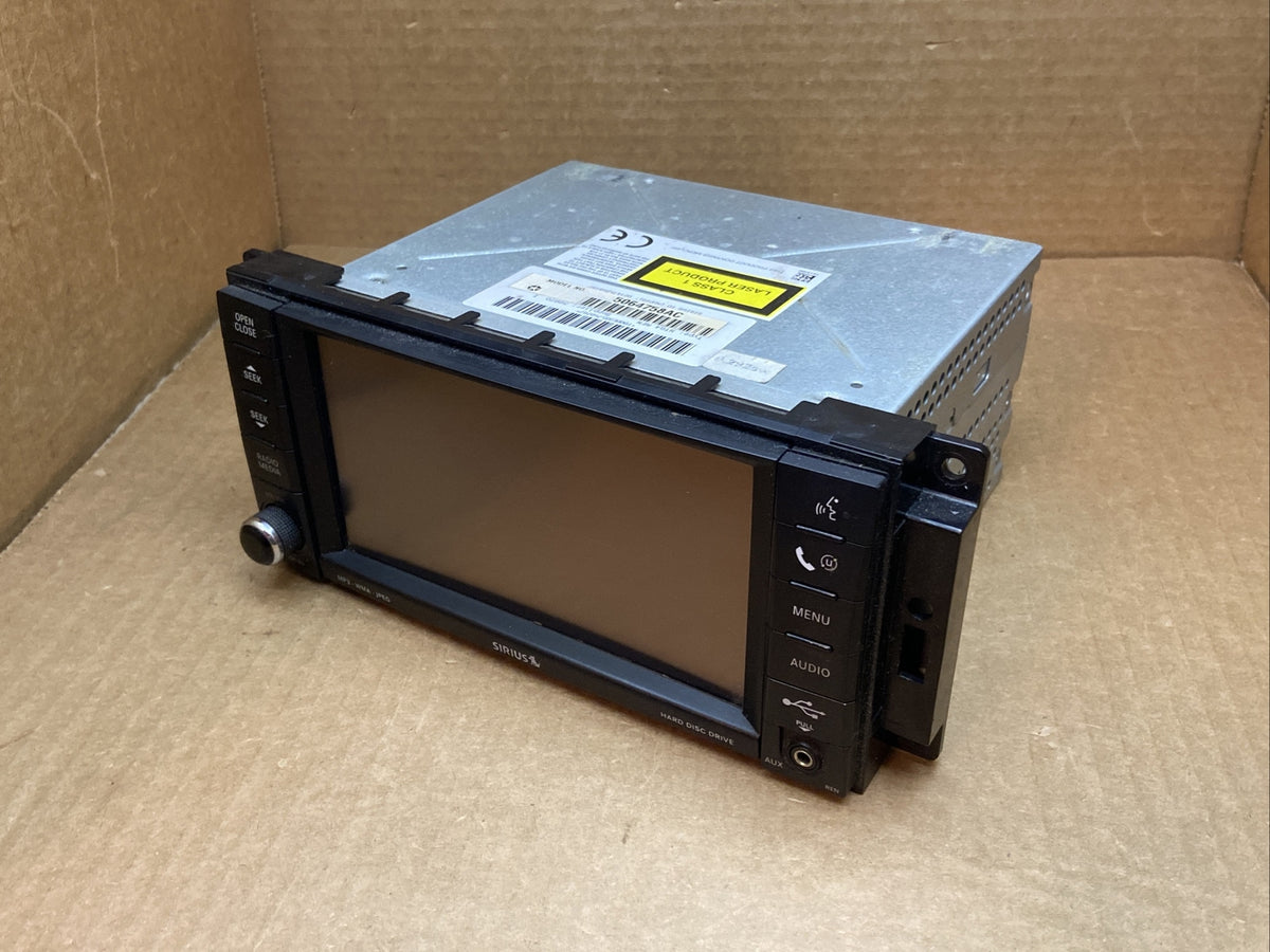 2008 2009 Jeep Dodge Chrysler Touchscreen Radio DVD REN P05064758AC4
