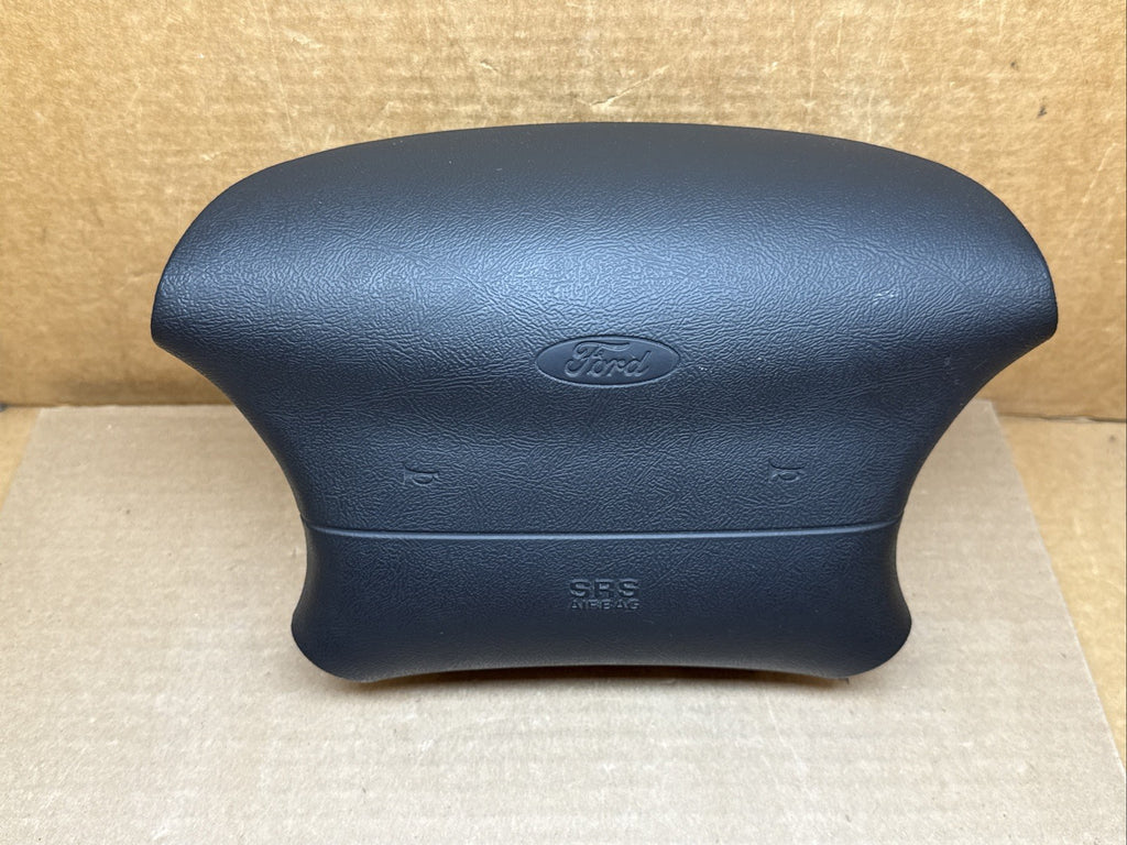 1995 1997 Explorer Front Left Driver Side Steering Wheel Air Bag Airbag Black2