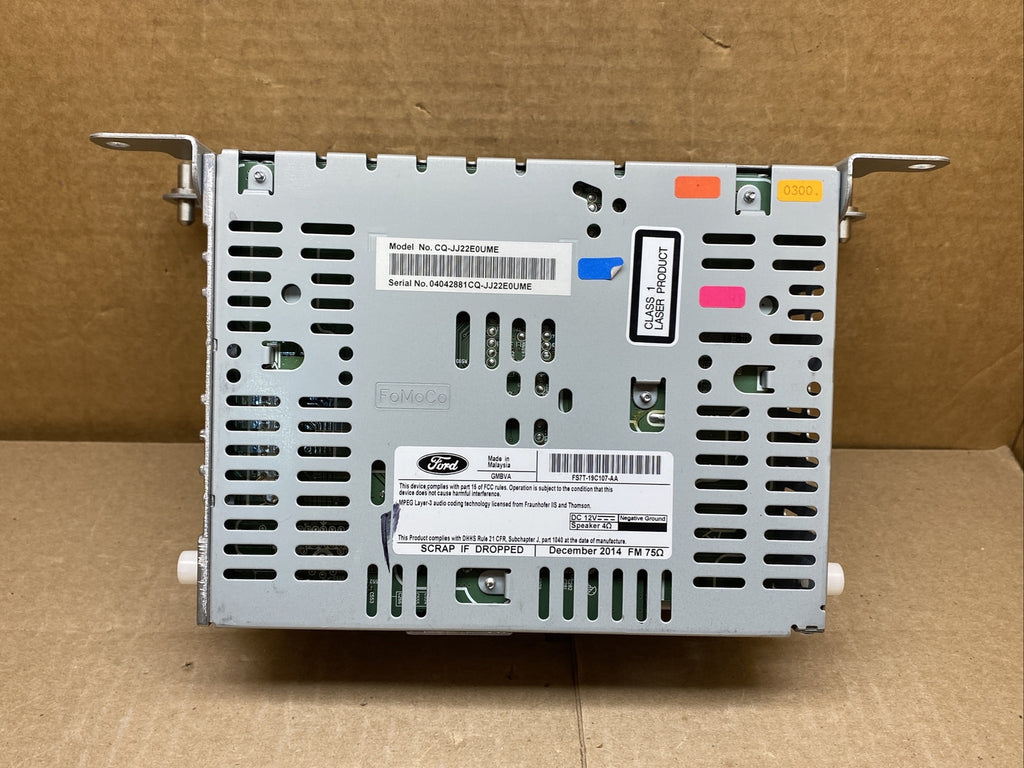 2015 2016 Ford Fusion Radio Receiver Disc Reader FS7T 19C107 AA7