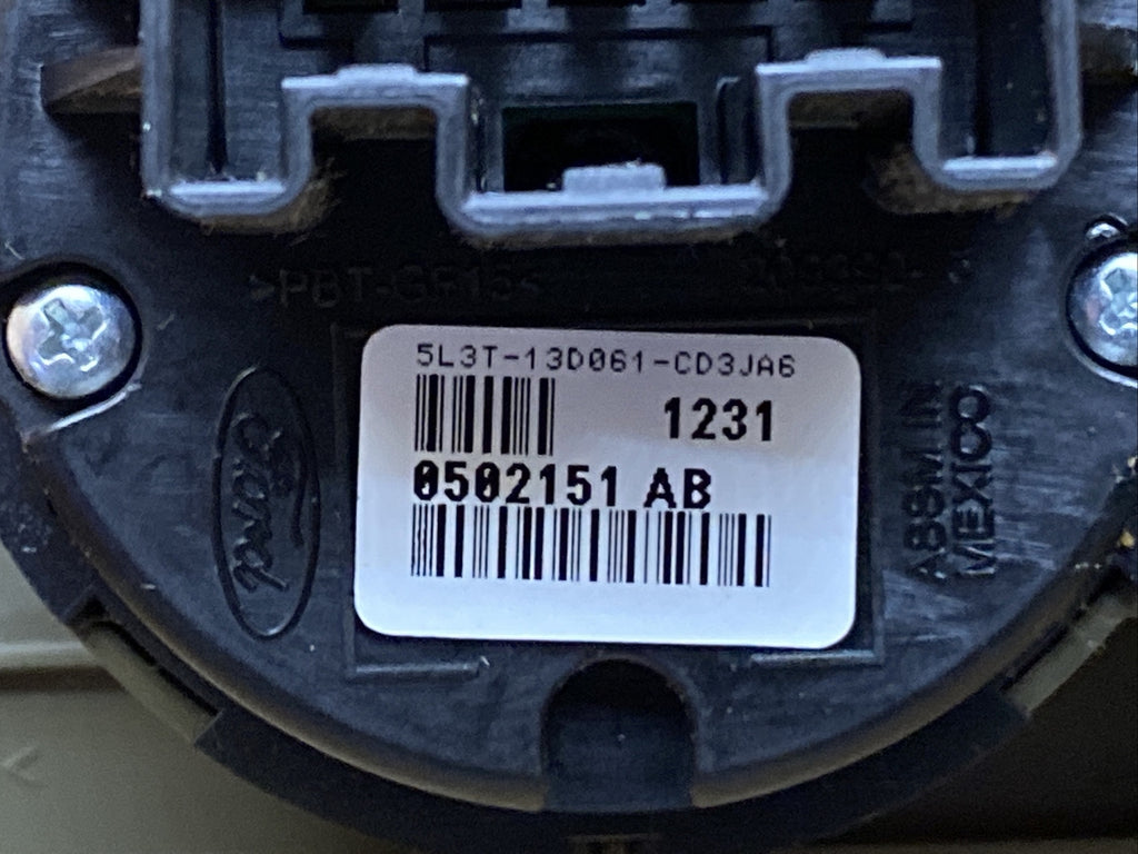  04 08 F150 Head Light Headlight Lamp Switch Button Controls 5L3T 13D062 CD33T57