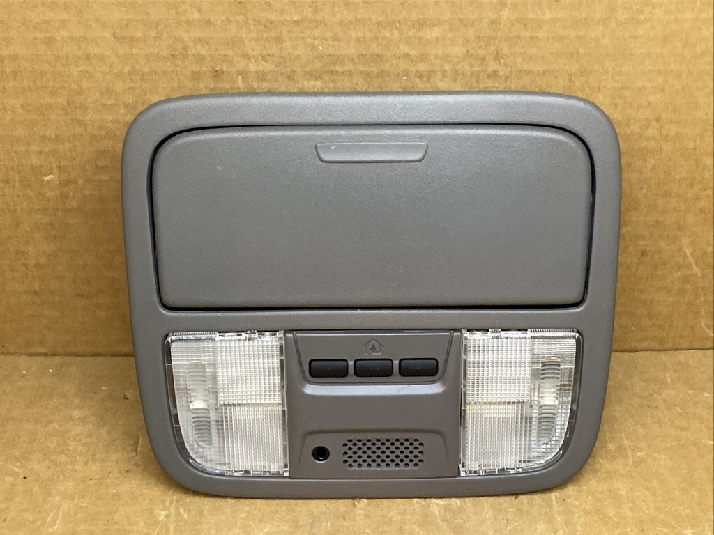 2005 2010 Honda Odyssey Light Gray Over Head Overhead Console Homelink Mirror1
