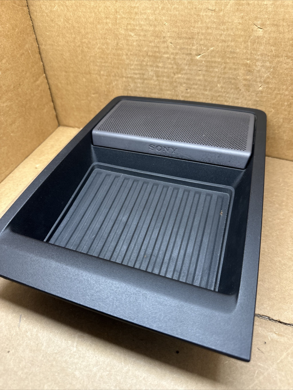 2015 2017 Ford F150 Center Dash Tray Storage w Speaker AM5T 18808 AA OEM2