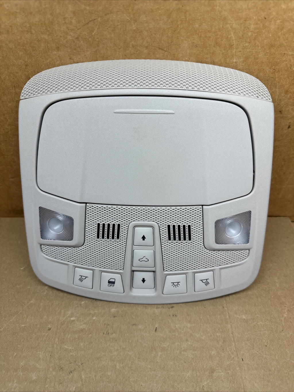 2013 2016 Ford Fusion Over Head Overhead Console Dome Light Sunroof Gray2