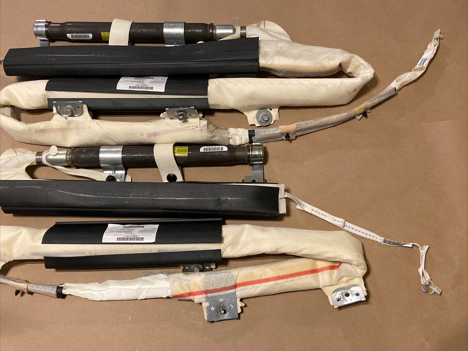 08 17 Patriot Driver Passenger Left Right Upper Curtain Roof Air Bag Airbag Set2