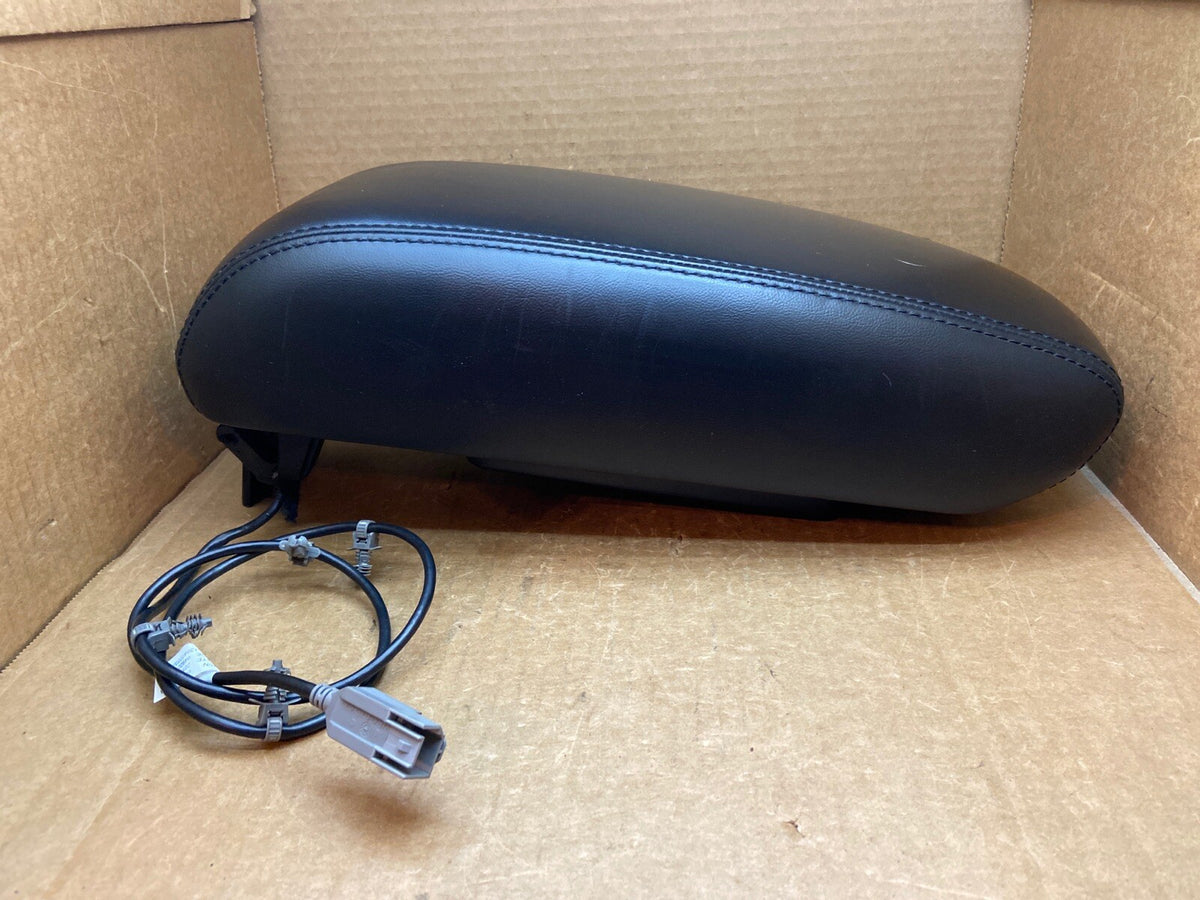 10 13 Jeep Grand Cherokee Center Console Lid Cover Top Arm Rest Armrest Black2