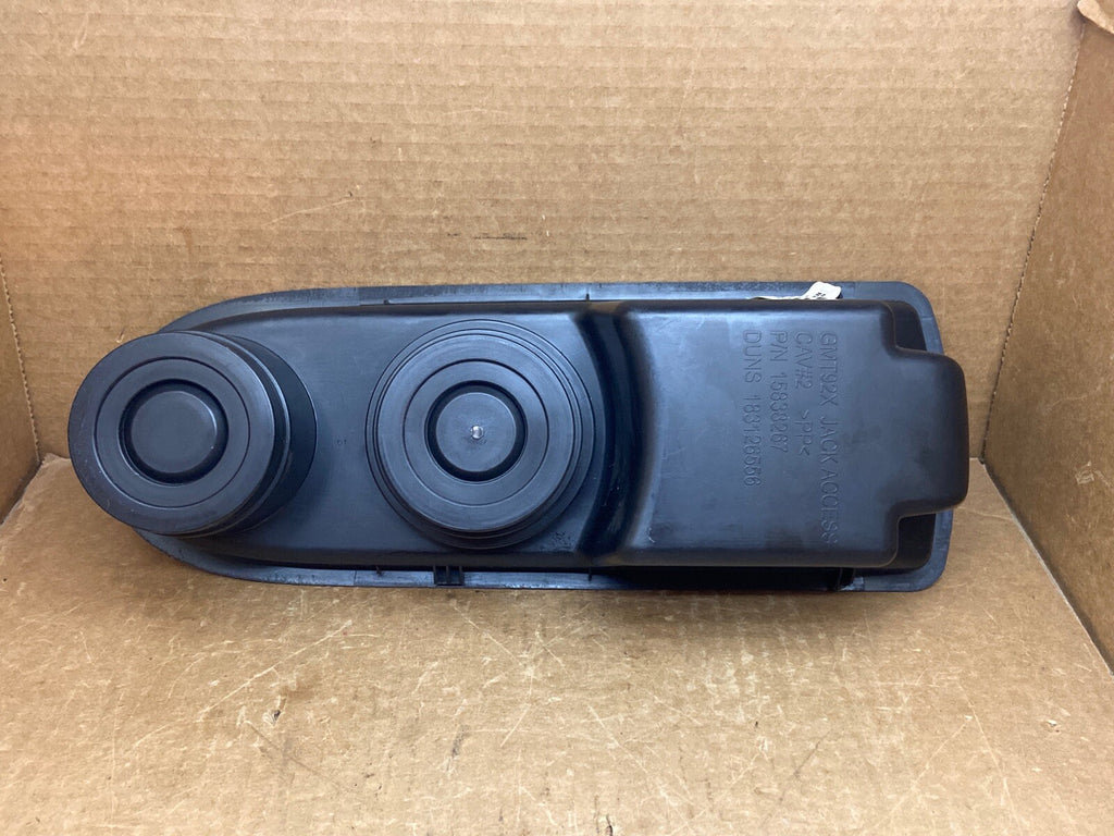 2007 2014 Tahoe Suburban Yukon Denali Escalade Jack Access Panel Cupholder5