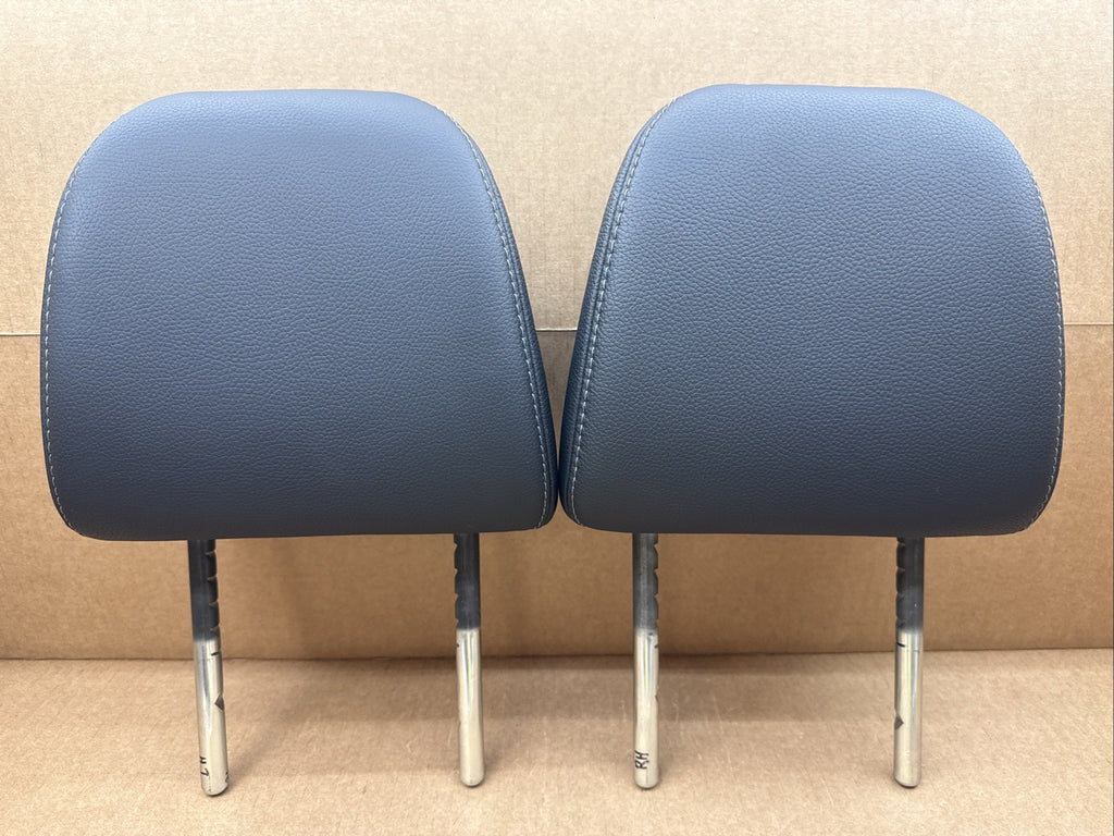 2016 2022 Honda Pilot Front Leather Left Right Headrest Set Pair OEM Black0
