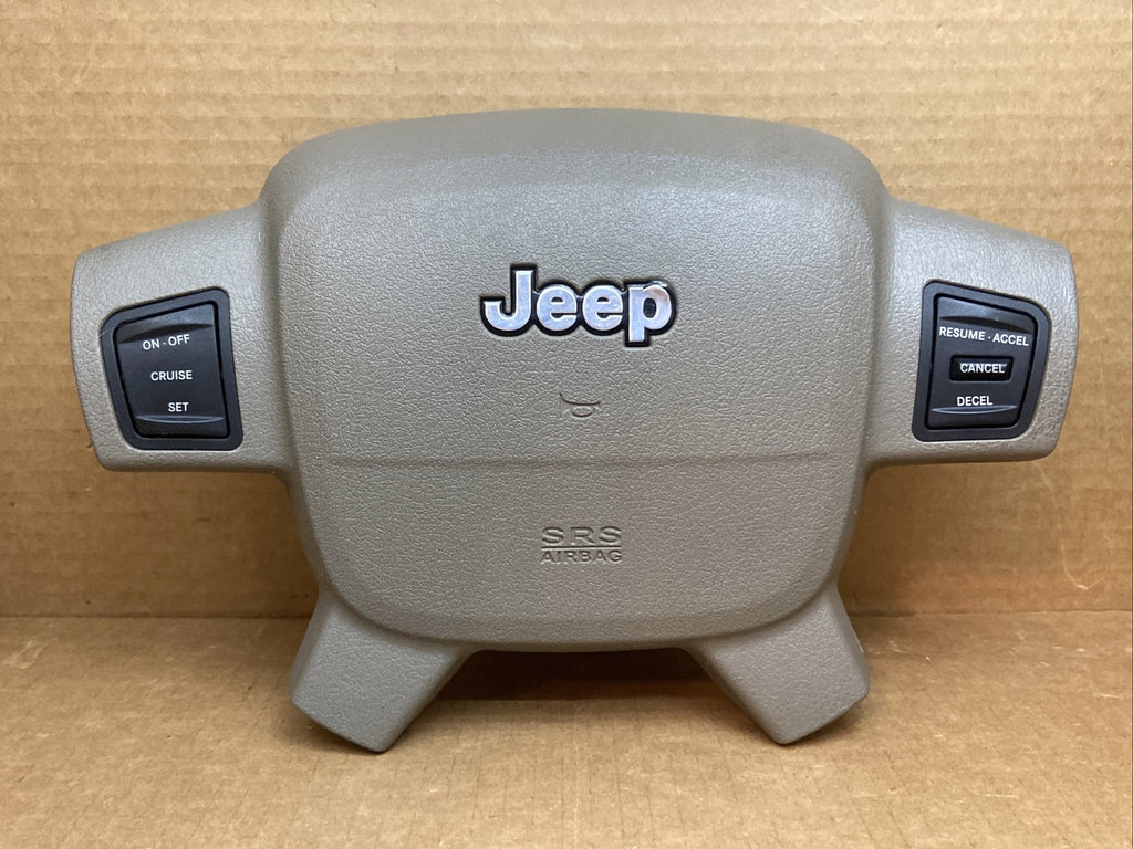 05 07 Grand Cherokee Front Left Driver Side Steering Wheel Air Bag Airbag Khaki0