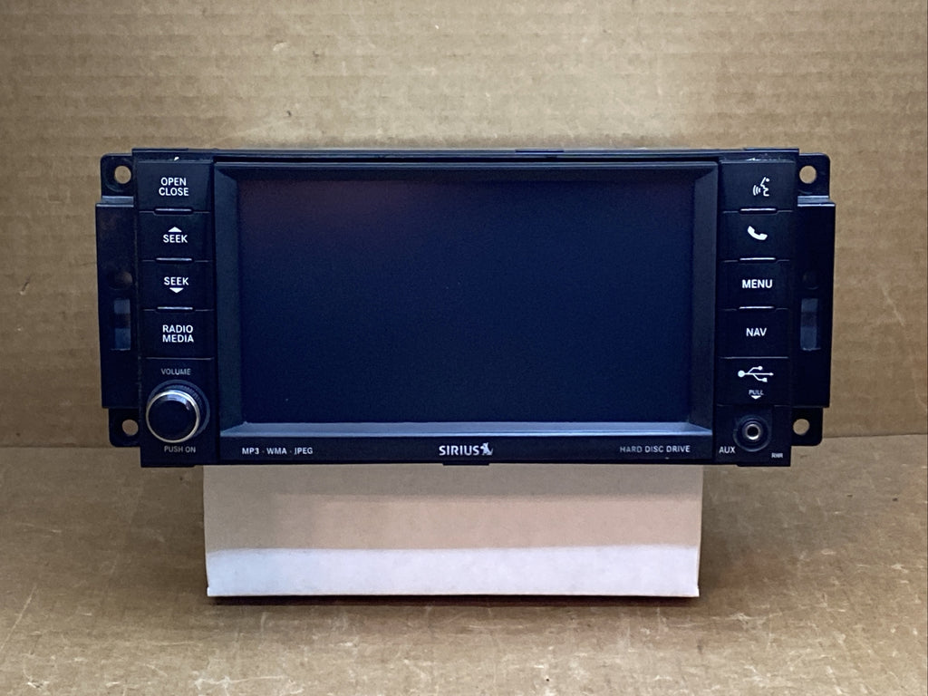 Jeep Dodge Chrysler Touchscreen Radio RHR P68092001AC 68092001AC0