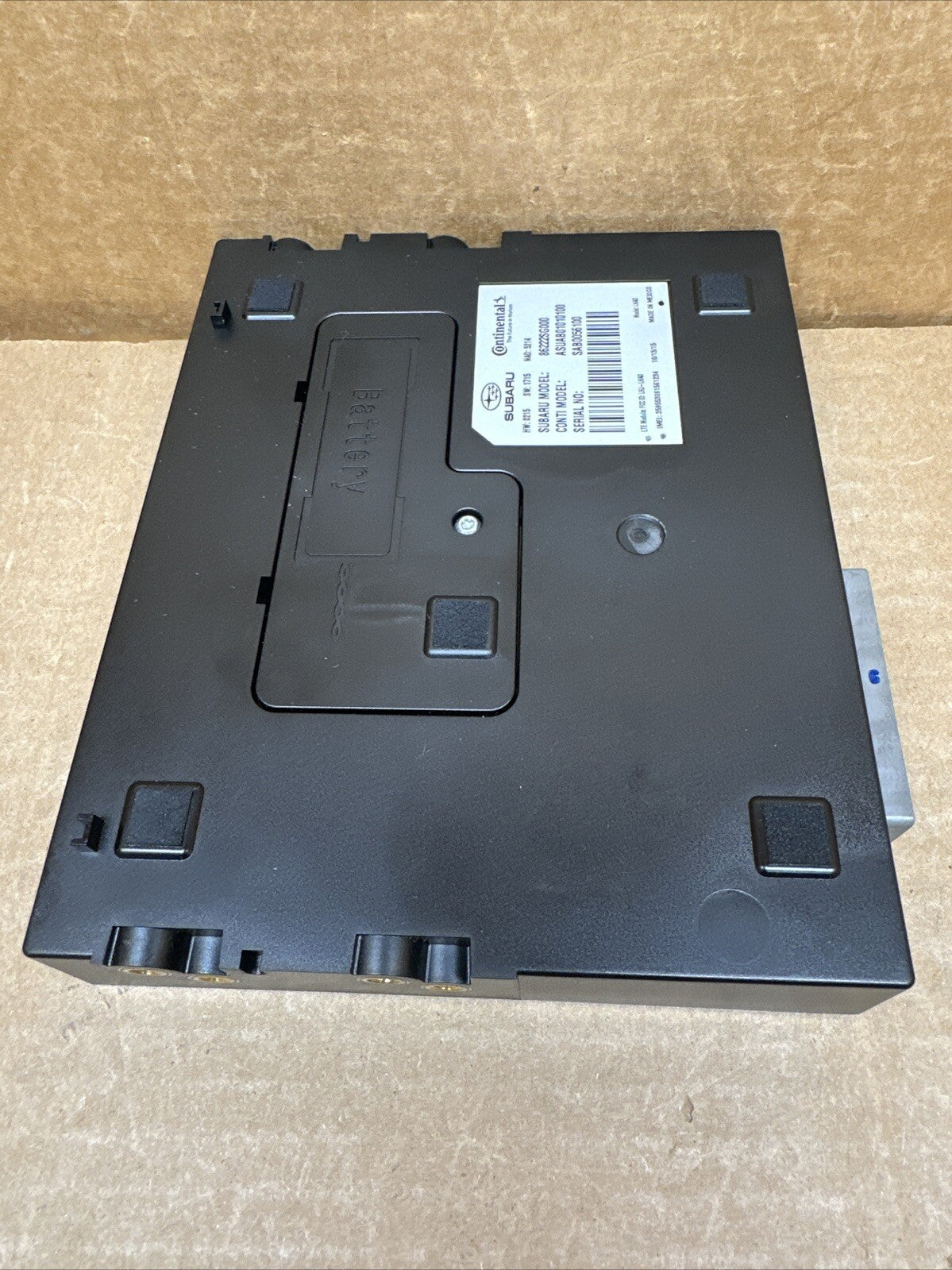 2016 2018 Subaru Forester Communication Telematics Control Module 86222SG0003