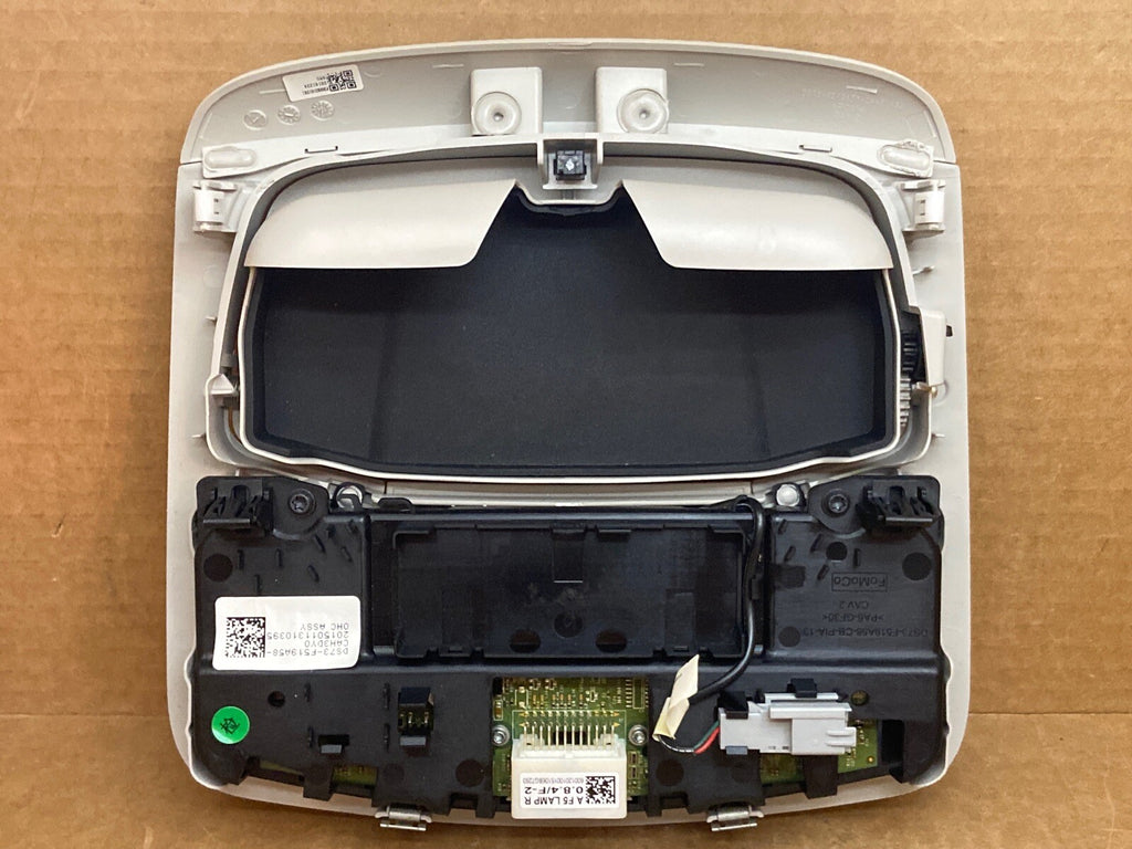 2013 2016 Ford Fusion Over Head Overhead Center Console Dome Lights Gray5