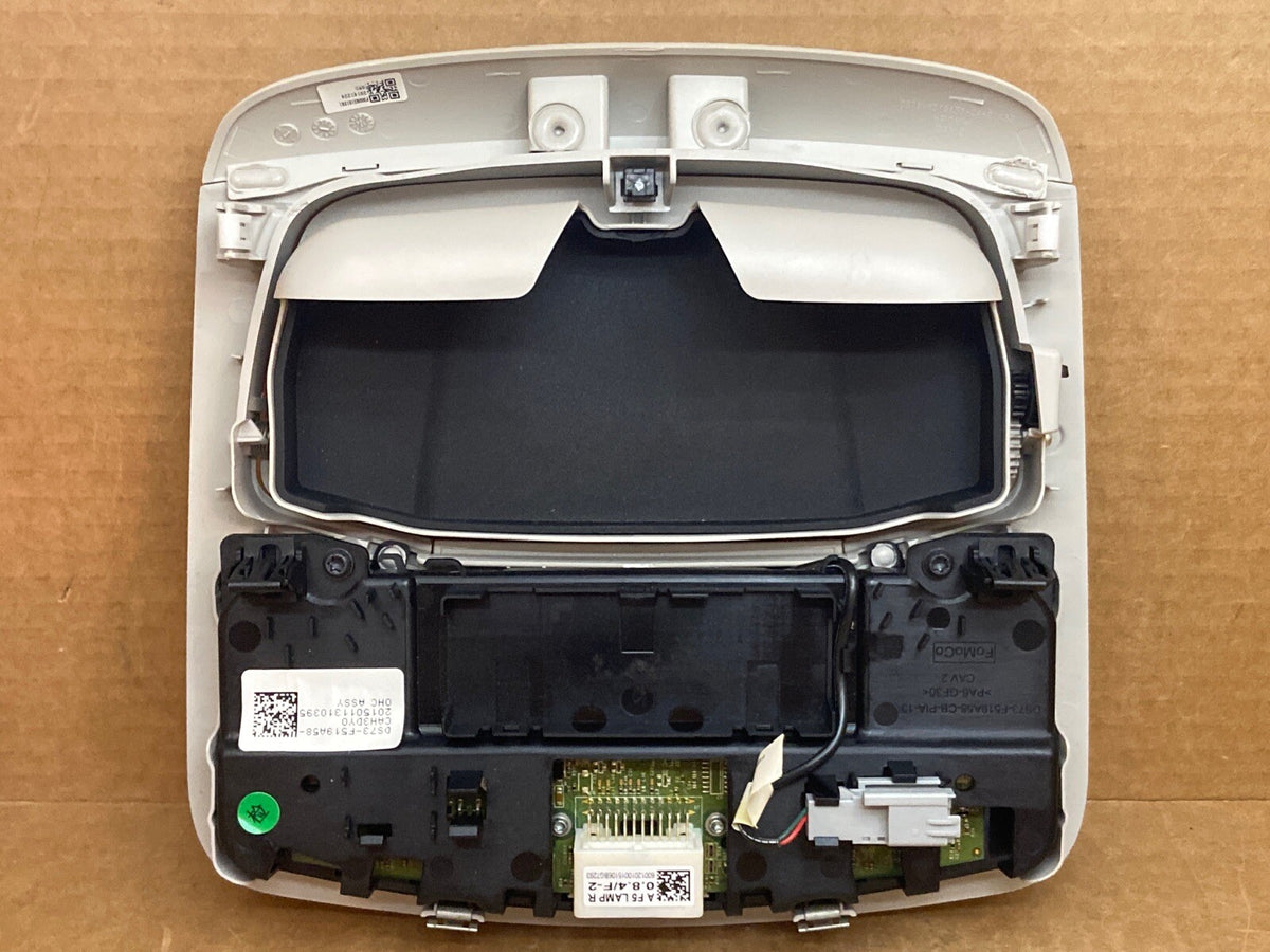 2013 2016 Ford Fusion Over Head Overhead Center Console Dome Lights Gray5