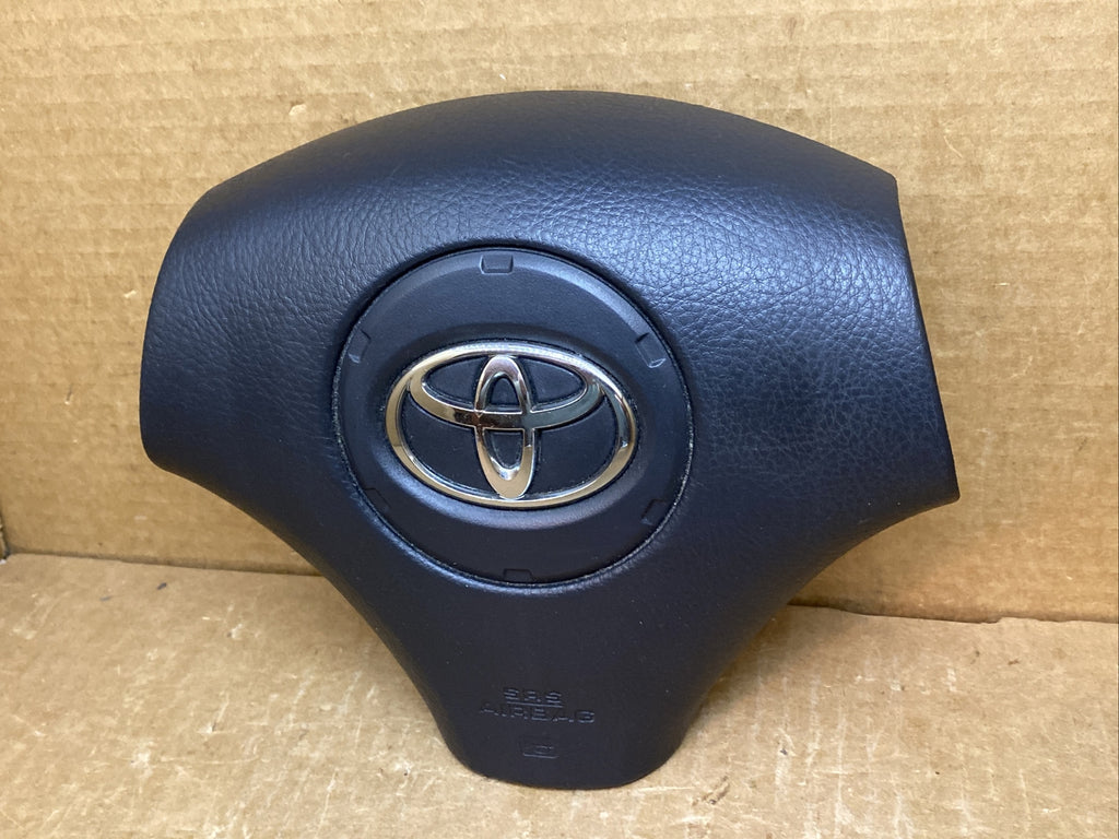 02 04 Toyota Camry SE Front Left Driver Side Steering Wheel Air Bag Airbag Black3