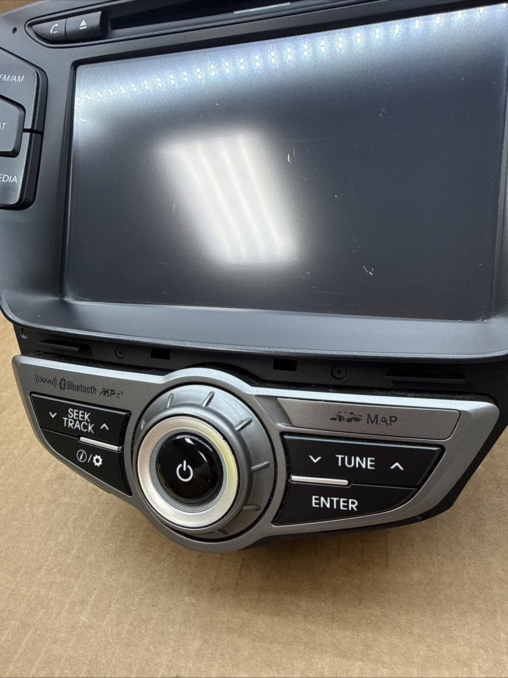 2016 Hyundai Elantra Dash Radio Receiver Media Screen 965603X117SA52