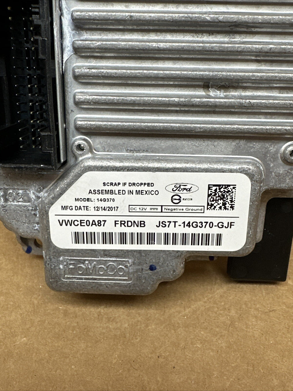2018 2019 Ford F150 F 150 Radio Sync 3 Module JS7T 14G370 GJF JS7T 14G371 BDC1