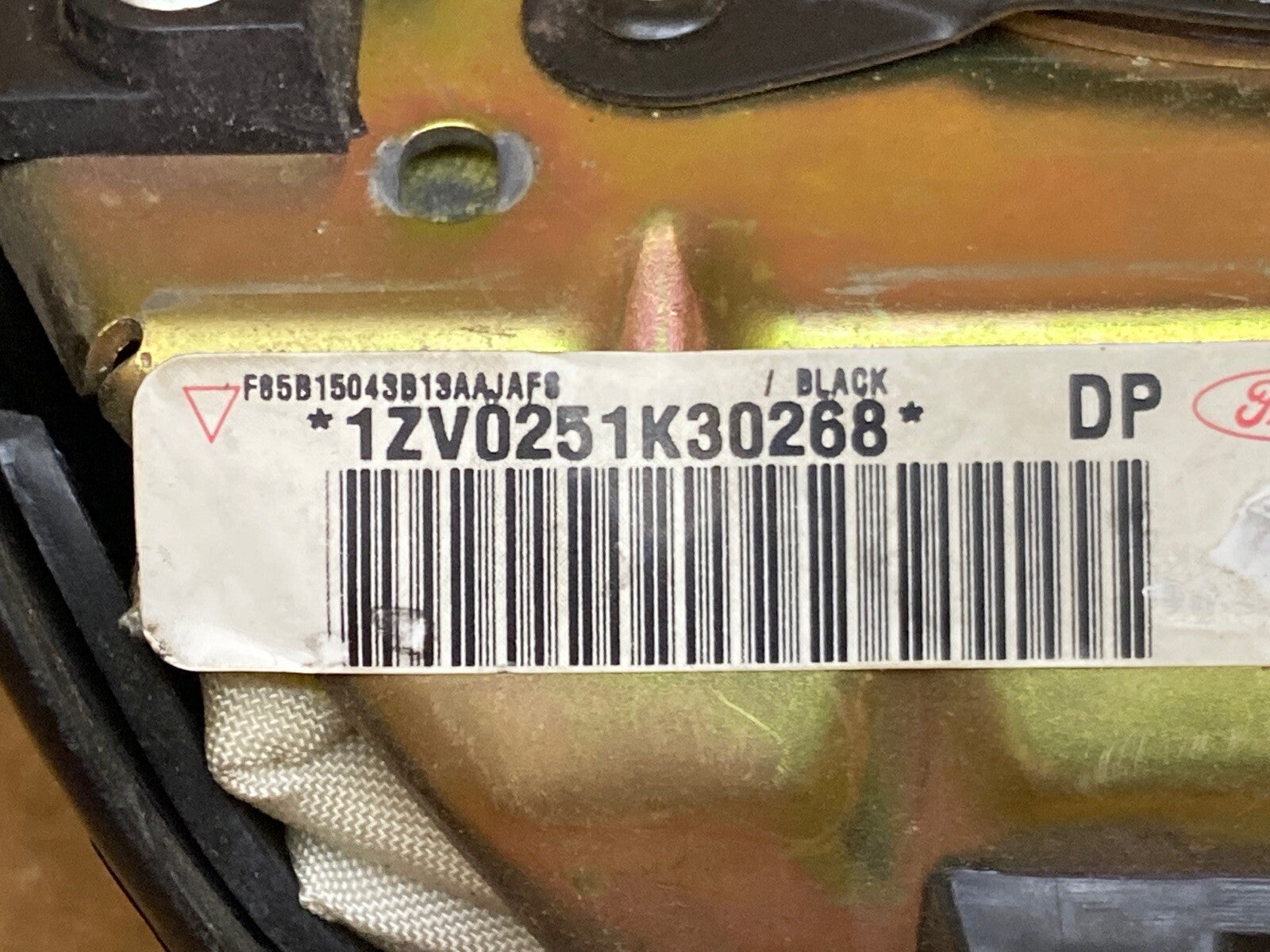 99 03 Ford F150 Front Left Drive Side Steering Wheel Air Bag Airbag Black11