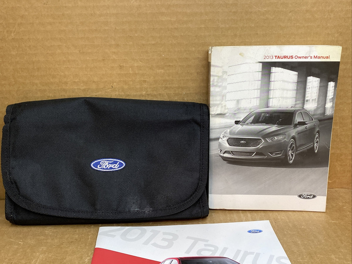2013 Ford Taurus Owner's Owners Owner Manual Book Guide Set Case OEM1