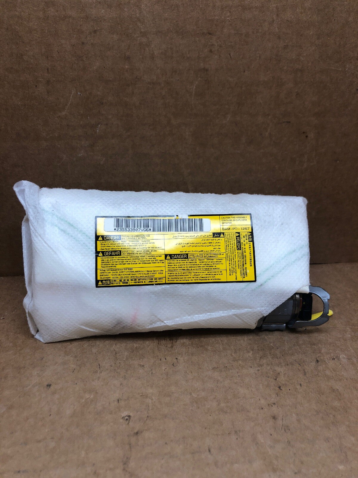 2007 2011 TOYOTA CAMRY FRONT RIGHT SIDE PASSENGER SEAT AIRBAG AIR BAG0