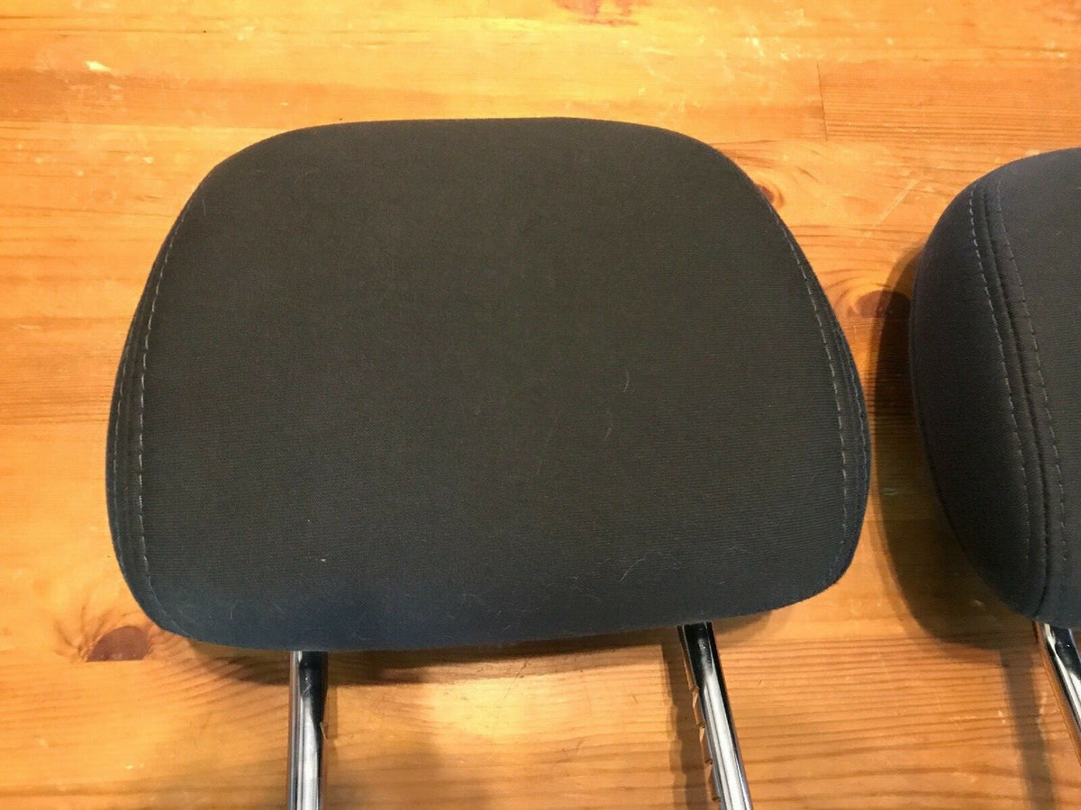 CALIBER COMPASS PATRIOT FRONT SEAT BLACK CLOTH ACTIVE HEADREST HEAD REST PAIR2