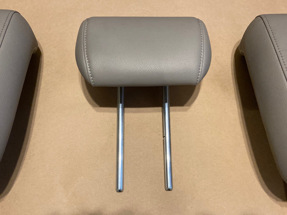 2011 2017 Honda Odyssey Rear Third 3rd Row Seat Head Rest Headrest Set Gray Grey2