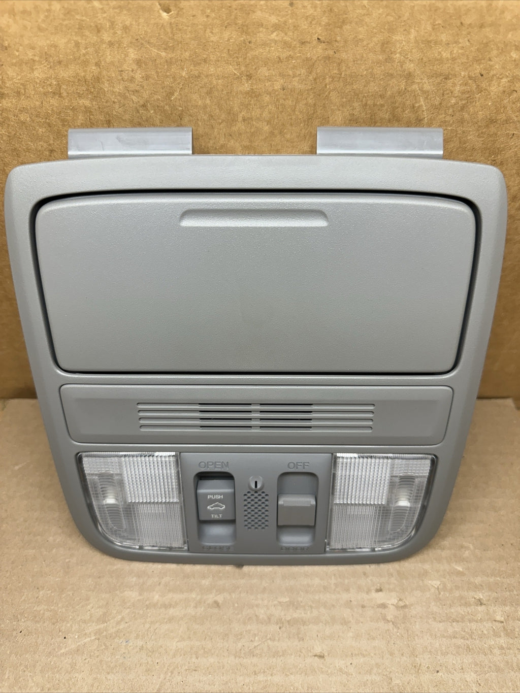 2013 2017 Honda Accord Front Over Head Overhead Center Console Gray Sunroof2