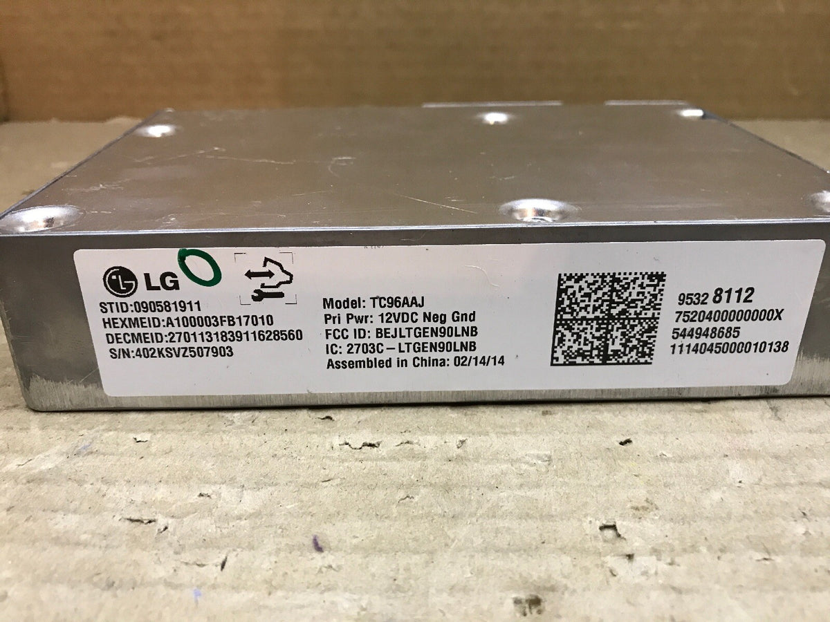 11 12 13 14 15 CHEVY CRUZE ONSTAR COMMUNICATION MODULE ECU COMPUTER 953281121