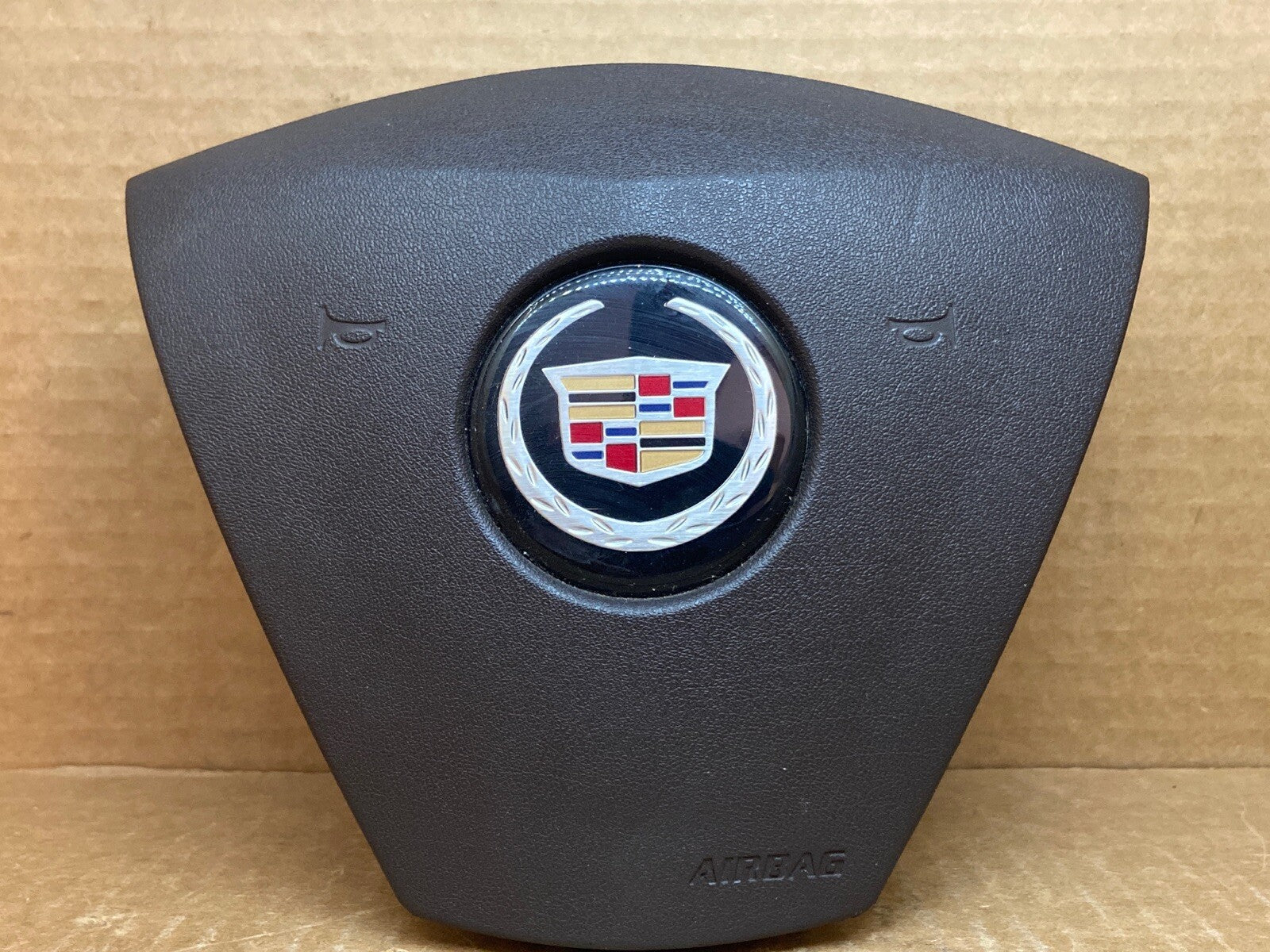 03 07 CTS 03 06 SRX FRONT LEFT DRIVER SIDE STEERING WHEEL AIRBAG AIR BAG BROWN1