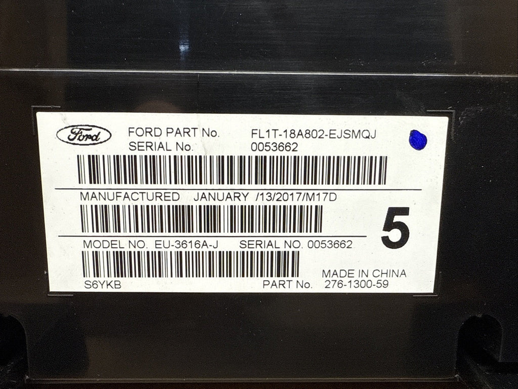 2015 2017 Ford Expedition Radio Climate Control Panel Bezel FL1T 18A802 EJSMQJ10