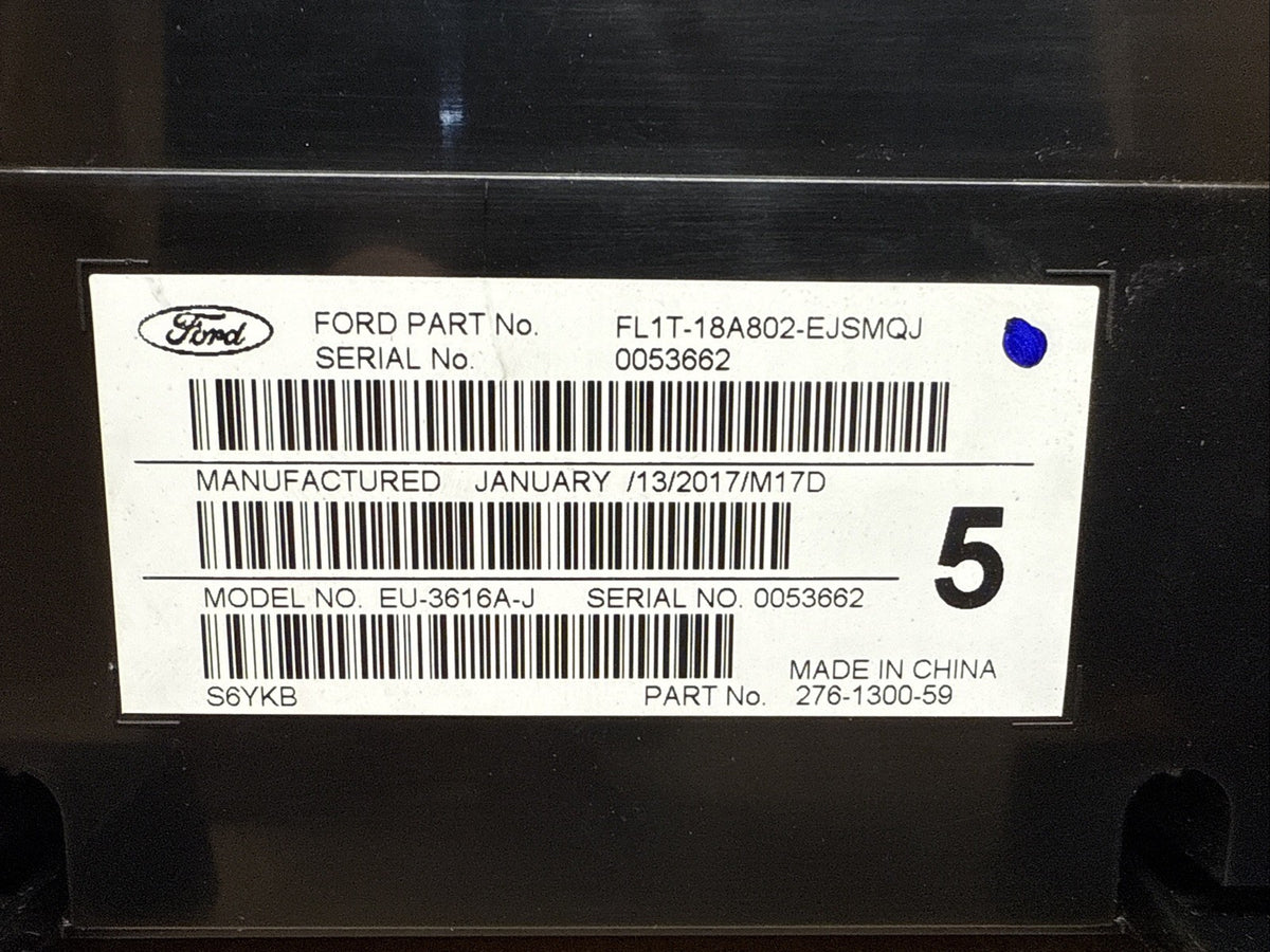 2015 2017 Ford Expedition Radio Climate Control Panel Bezel FL1T 18A802 EJSMQJ10