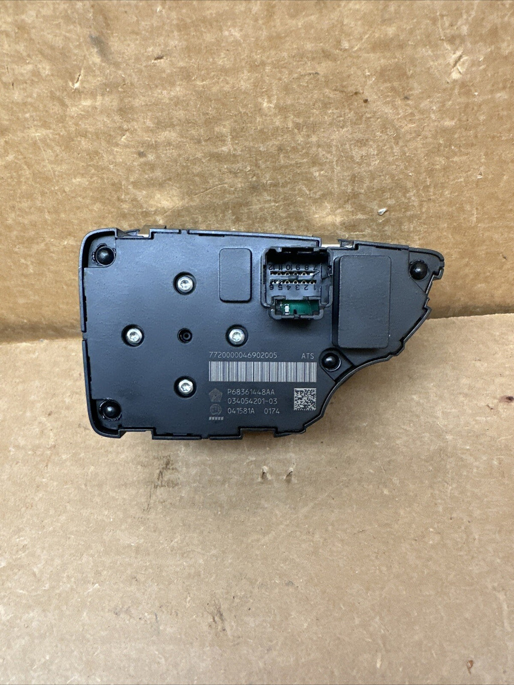 2014 2023 Jeep Cherokee Center Console Transfer Case Switch OEM P68361448AA4