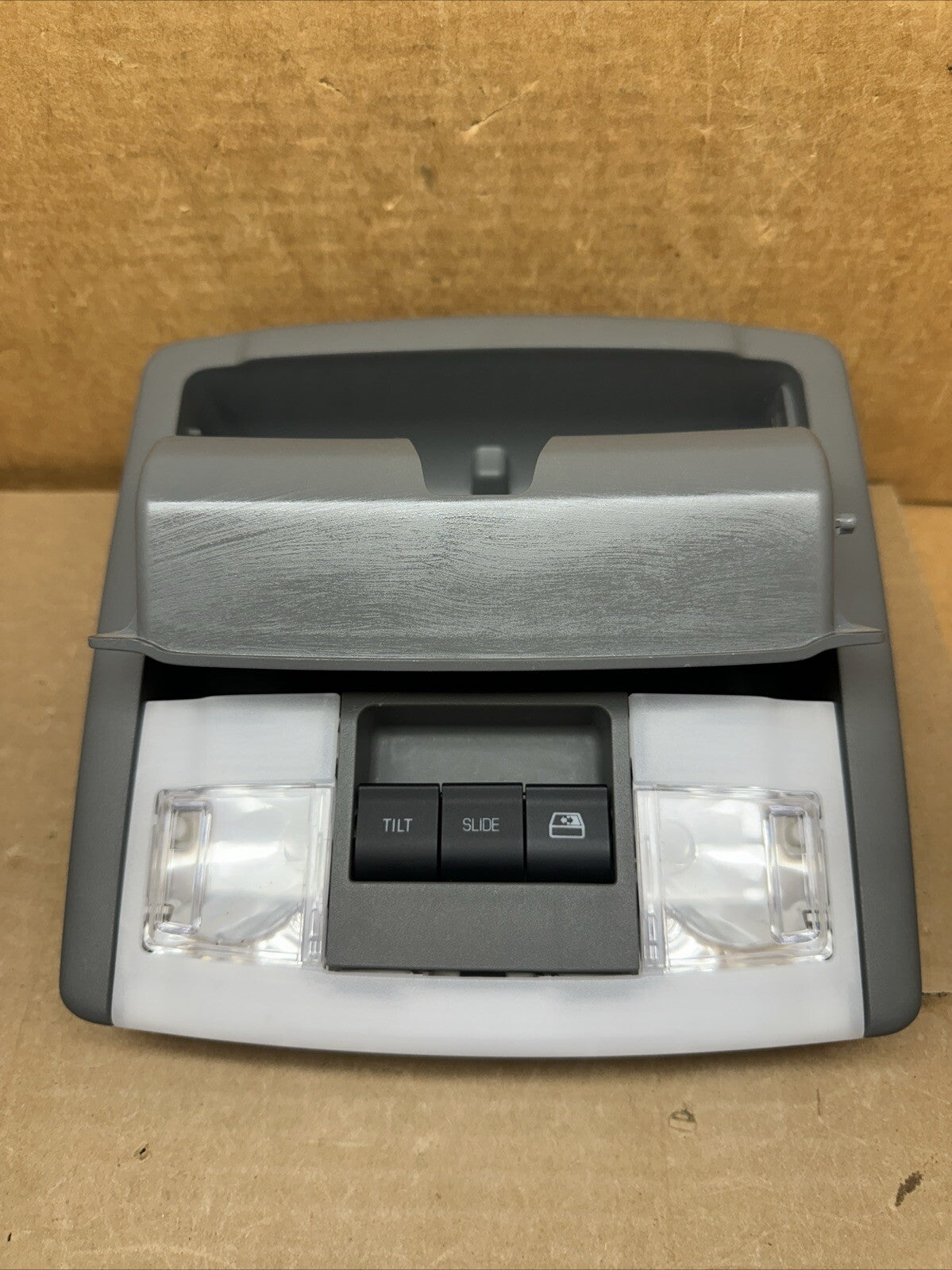 2009 2014 F150 F 150 Overhead Sun Roof Console Sunroof Back Glass Switch Gray6