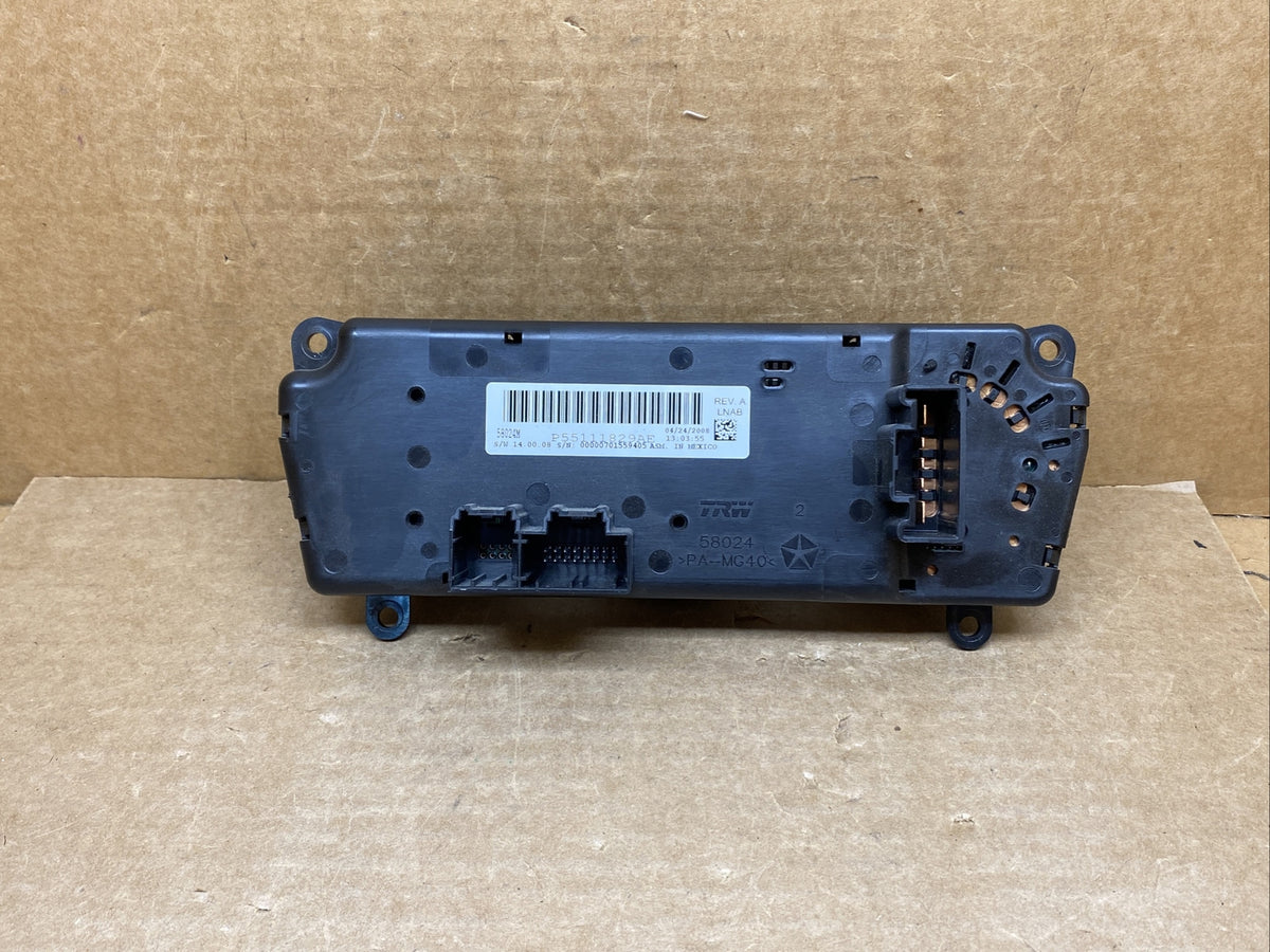 2007 2009 Dodge Nitro Climate Temp Temperature Control Dials P55111829AE5