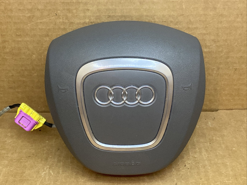 Audi A6 S6 Front Left Driver Side Steering Wheel Airbag Air Bag Platinum Gray NQ1