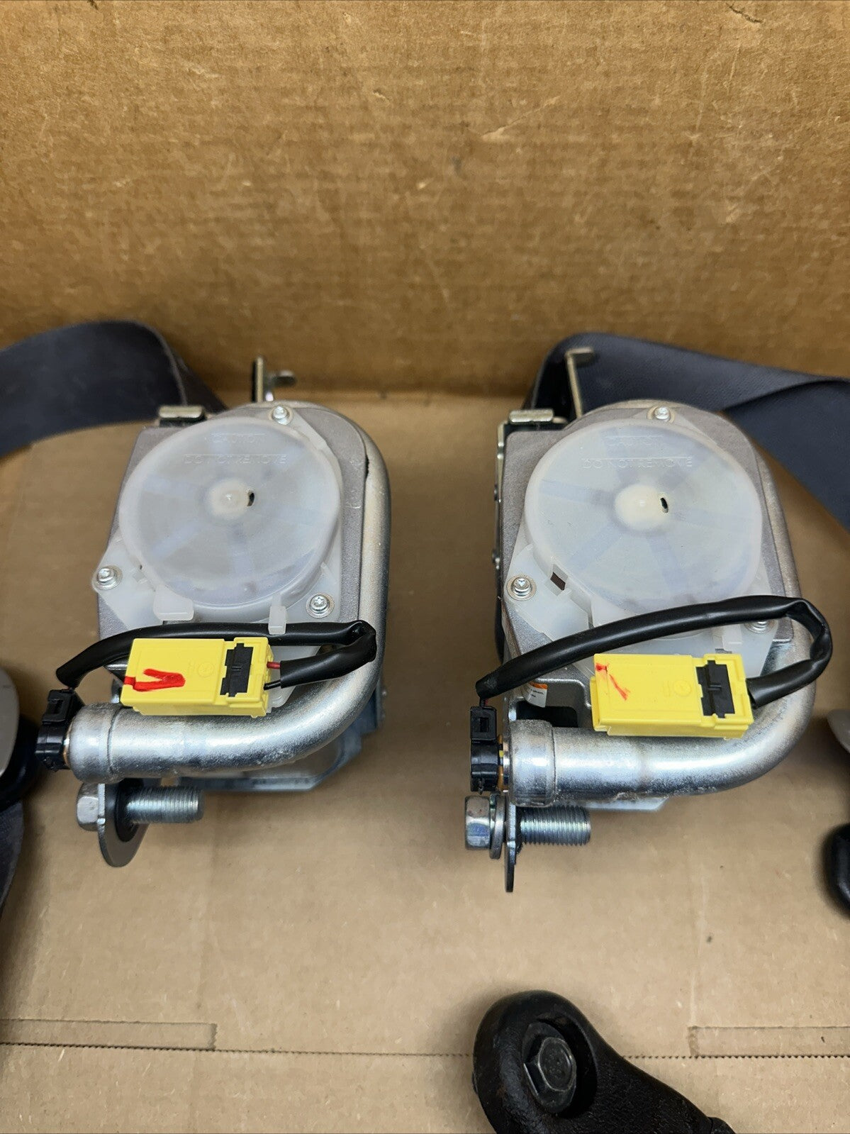 2008 2012 Accord Left Right Coupe Seat Belt Seatbelt Retractor Assembly Set5