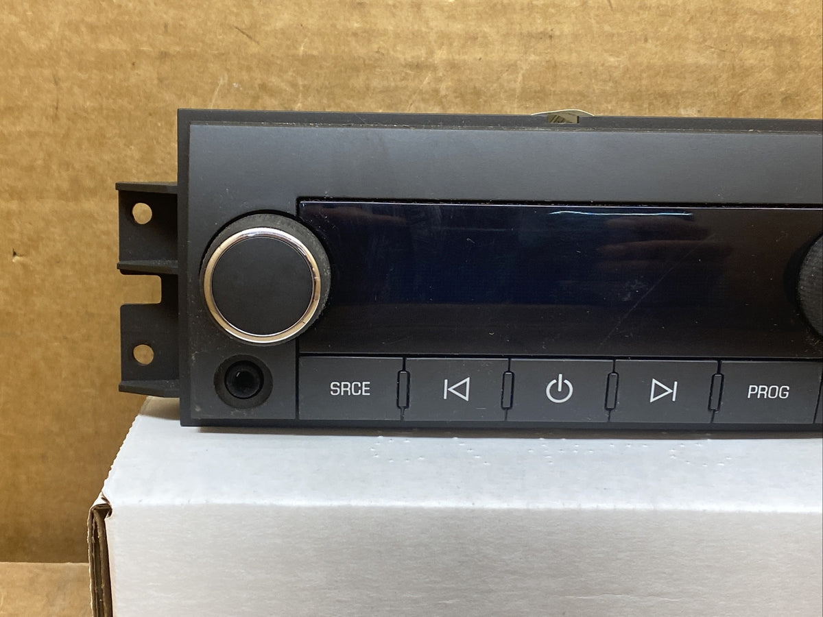 07 14 GM CHEVY SILVERADO CONSOLE REAR AUDIO RADIO CONTROL OEM 158869111