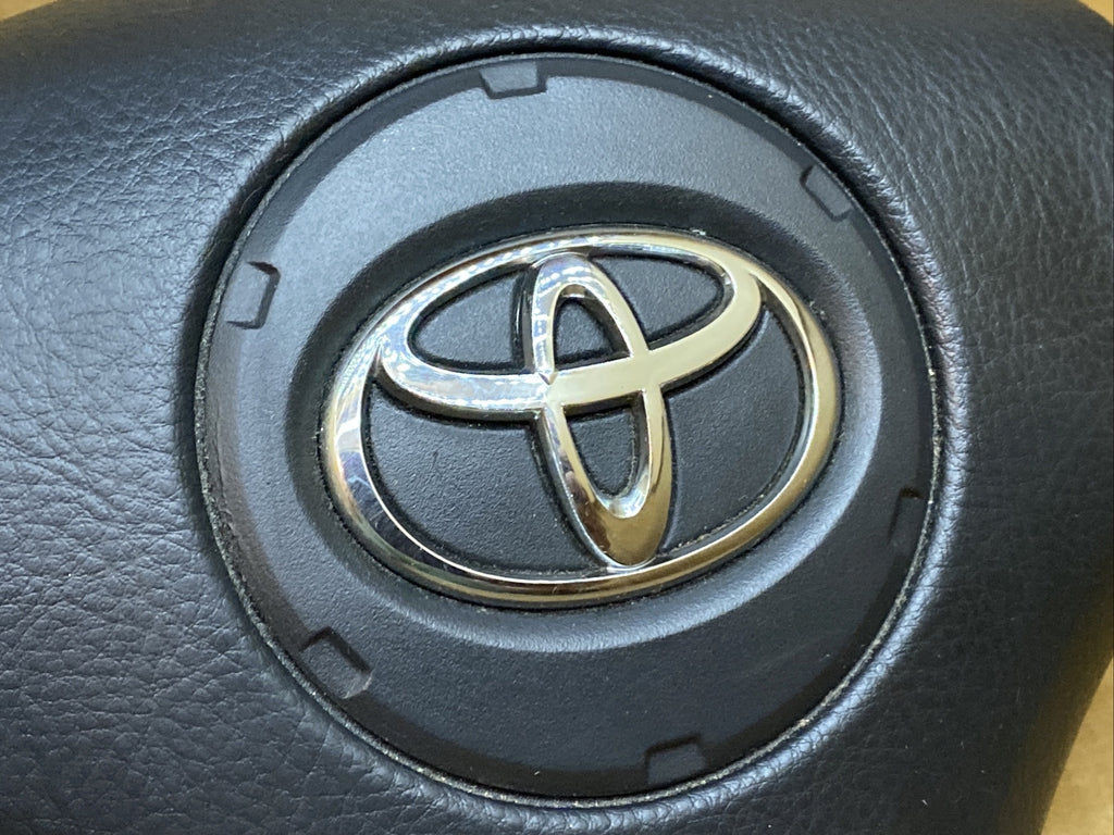 02 04 Toyota Camry SE Front Left Driver Side Steering Wheel Air Bag Airbag Black5