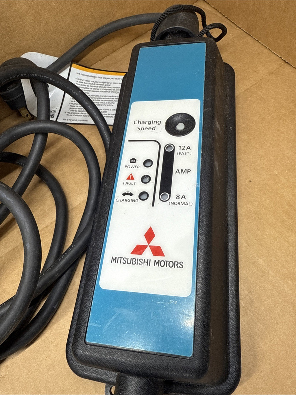 Mitsubishi Outlander PHEV Original EV Charger 120v Yazaki OEM 9482A3471