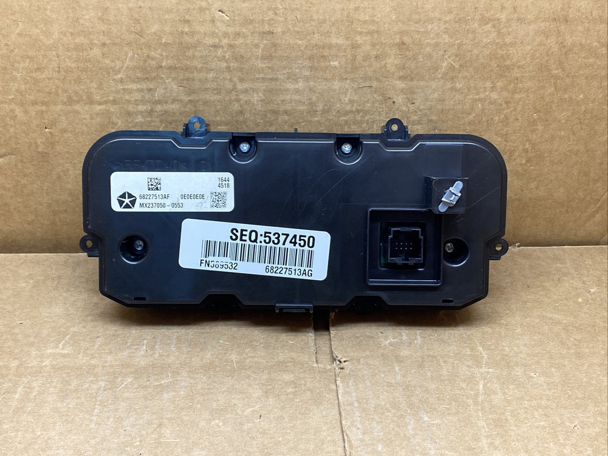 2015 2017 Chrysler 200 Temp Temperature Dual Climate Control OEM 68227513AG7