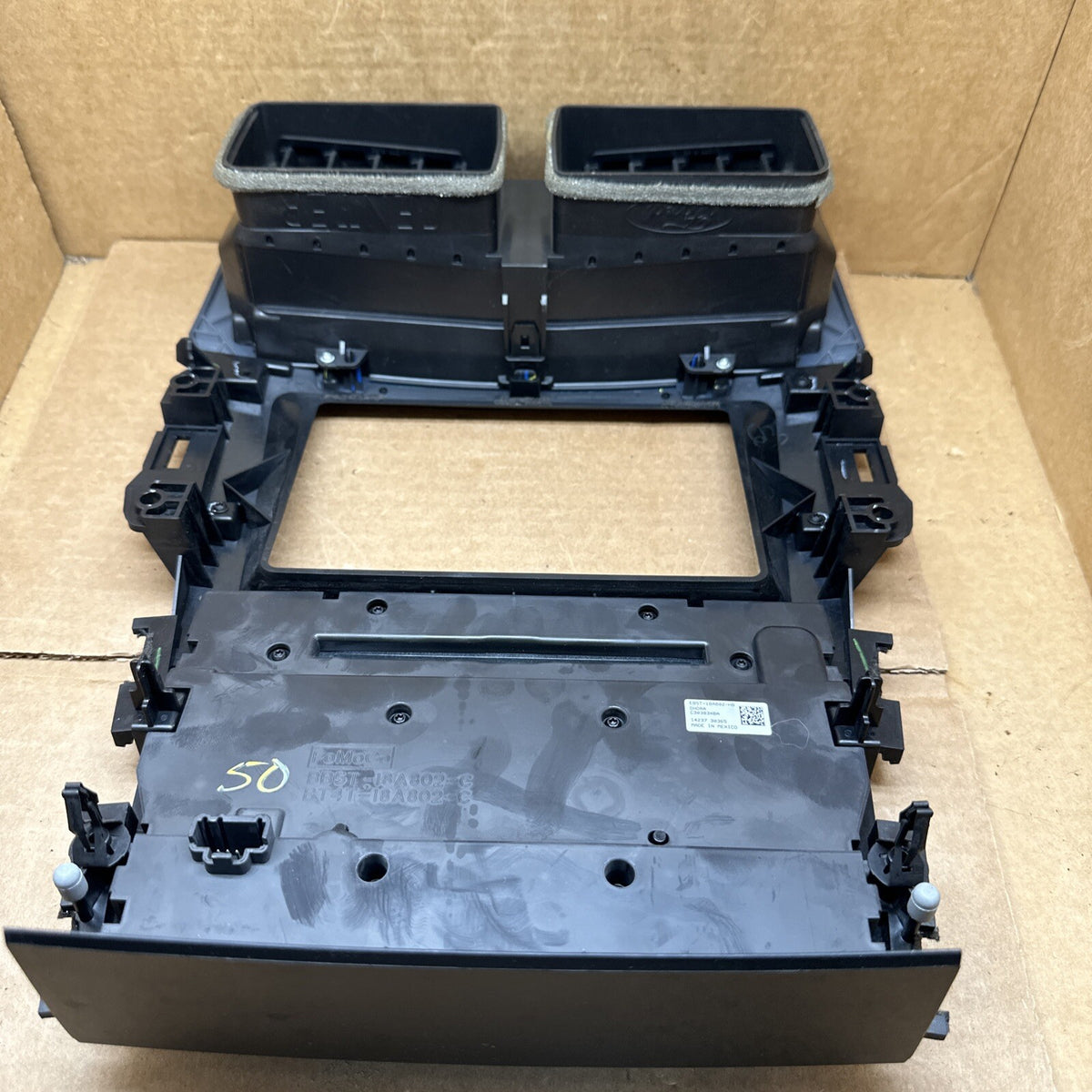 2011 2015 Ford Explorer 8" Sony Radio Climate Control Panel Bezel EB5T 18A802 HA5