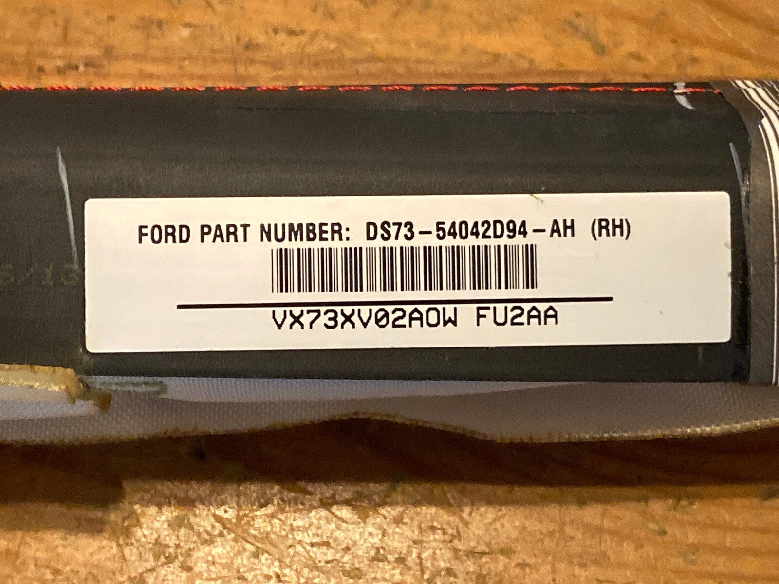 13 16 Ford Fusion Right Side Passenger Air Bag Airbag Roof Curtain Overhead OEM4