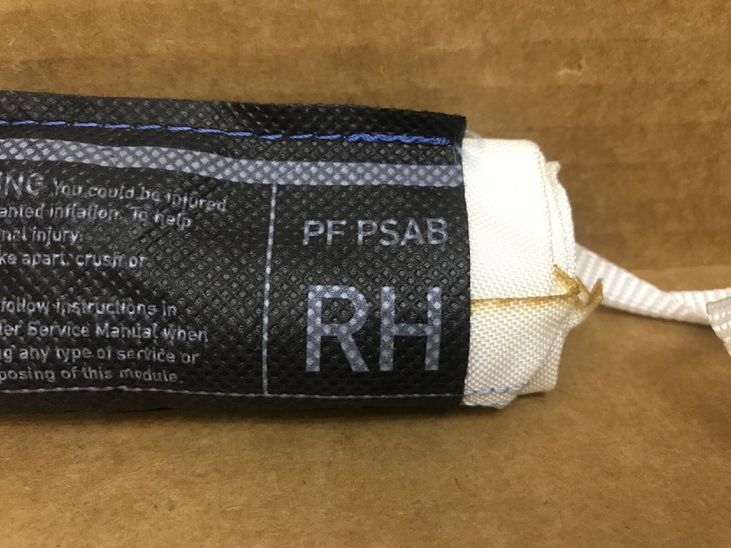 13 16 DODGE DART REAR BACK RIGHT PASSENGER SIDE SEAT AIRBAG AIR BAG P68166270AB1