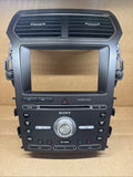 2016 2019 Ford Explorer 8" Sony Radio Climate Control Panel Bezel HB5T 18A802 HB0